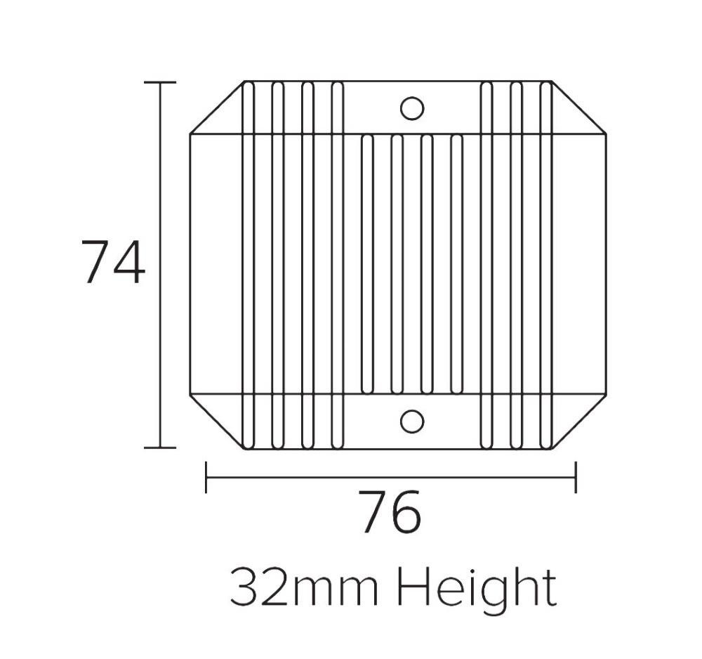 Projecta 20Amp Voltage Reducer - Height: 32mm