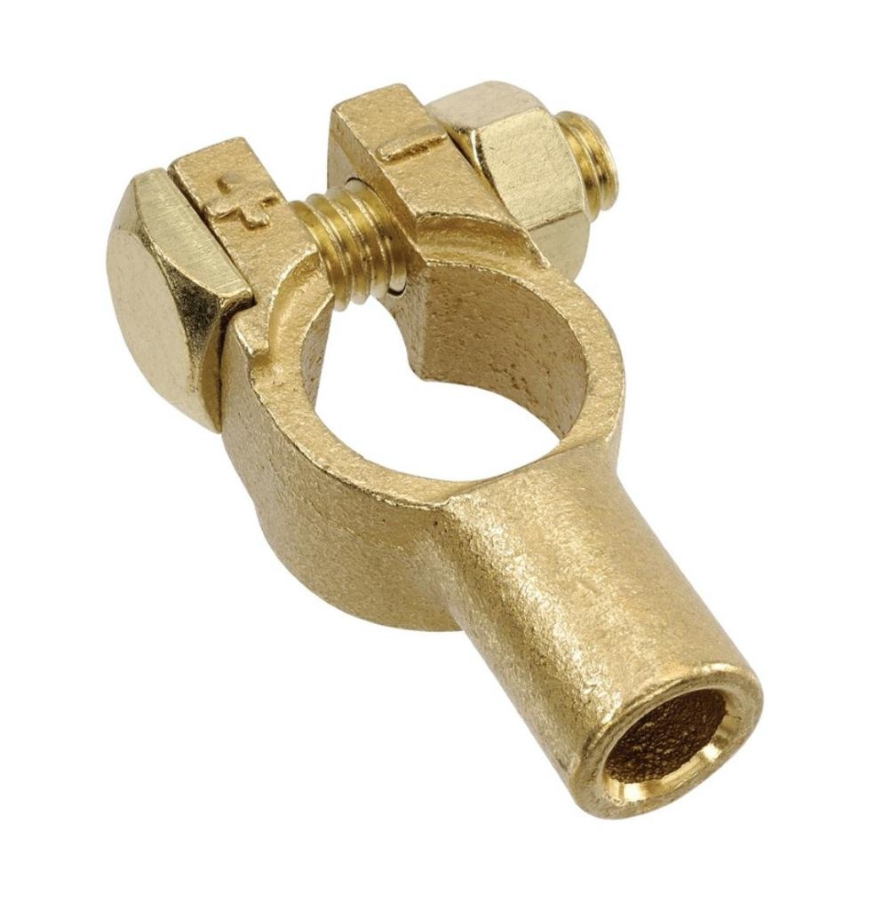 Projecta Brass Battery Terminal - Crimp End Entry Suits (3 B&S) 25mm2