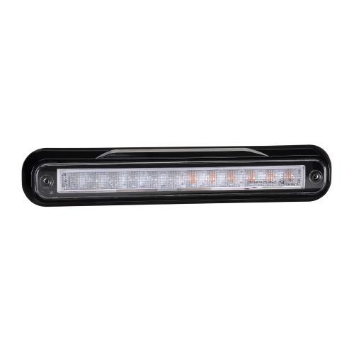 Narva 9-33V L.E.D Model 39 Rear Stop/Tail & Direction Indicator Lamp, w/ Hard Wired Cable & Black Surface Mount Housing