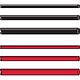 Hella Heat Shrink Tubing Assortment - Black/Red - Dia: Ranging from 3.2mm to 6.4mm