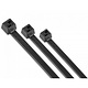 Hella Black UV Resistant Cable Tie - 100 Per Pack