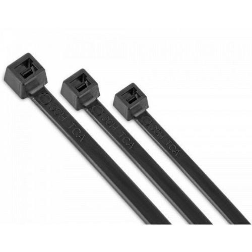 Hella Black UV Resistant Cable Tie - 100 Per Pack