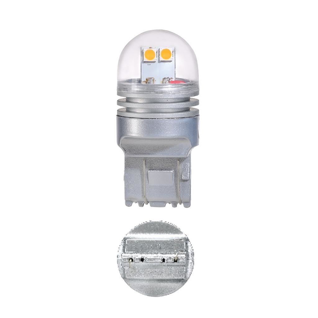 Narva 12V T20 W21/5W Wedge LED Globes 2700°K - Blister Pack