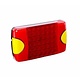 Hella DuraLED ECE, Stop/Rear Position Lamp (Amber/Red, Horizontal Mount Only)