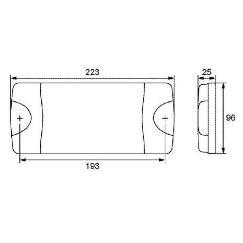 Hella DuraLED Combi-S Rear Combination Lamp (Stop/Tail/Indicator)