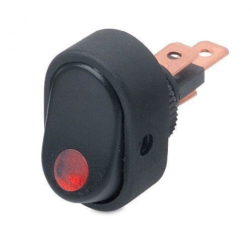 Hella Red Illuminated Rocker Switch Off-On 12V