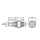 Hella Oil Pressure Switch - 1/4" x 18 NPTF Thread