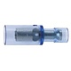 Hella PC Fully-Insulated Female Bullet Terminal 5.0mm - Blue (Bulk Pack - 100) - Cable: 4mm/1.84mm2