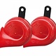 Hella Twin Tone Scroll Horn - Set of 2