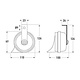 Hella Twin Tone Scroll Horn - Set of 2