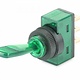 Hella Green Illuminated Toggle Switch Off-On 12V