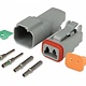 Hella 2 Pole DT Connector Half-Set - Qty 10