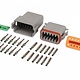 Hella 12 Pole DT Connector Set - Qty 1