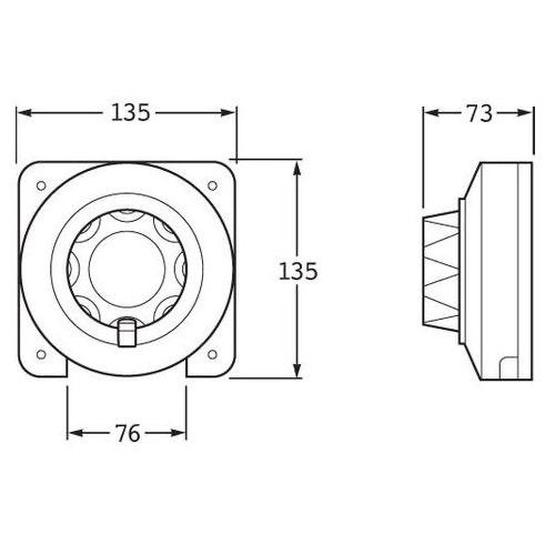 Hella Heavy Battery Master Switch Off-1-2-Both