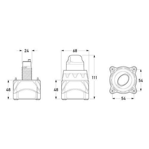 Hella Battery Master Switch Off-On - 25mm Opening Dia.