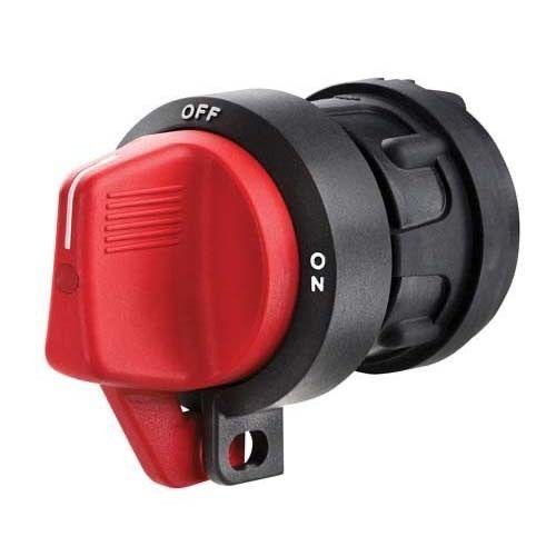 Hella Battery Master Lockout Switch - 2 Pole (Red Handle)