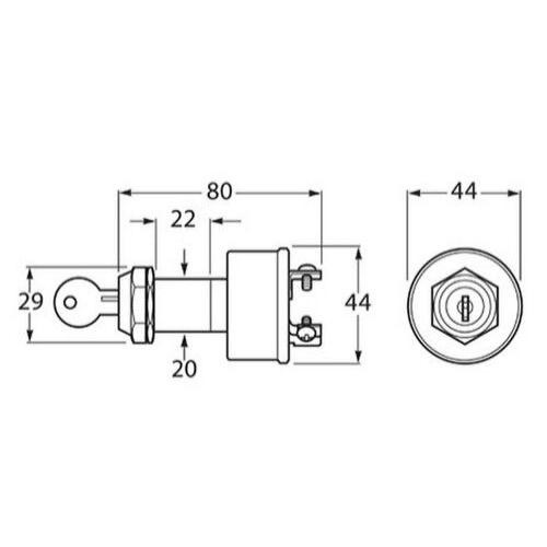 Hella Ignition and Starter Switch Spring Return