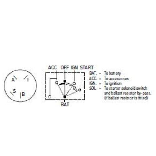 Hella Ignition and Starter Switch Spring Return