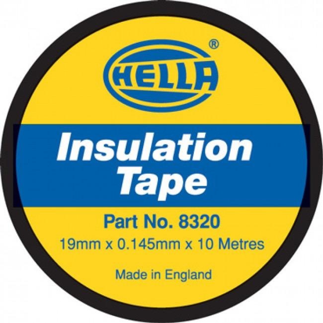 Hella PVC Electrical Insulation Tape - Black