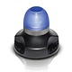 Hella 9-33V DC Multivolt LED 360 Degree Multi-flash Signal Lamp - Surfae Mount - Blue