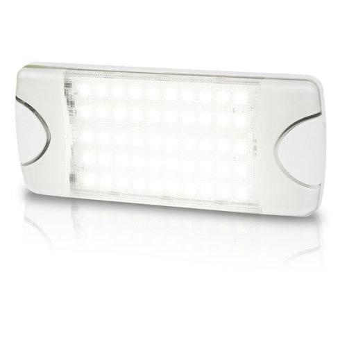 Hella 9-33V DC White LED DuraLED 50LP Lamp - Wide Spread - White