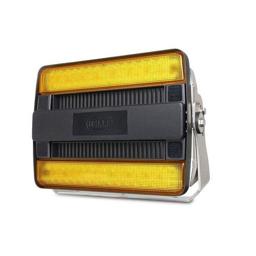 Hella HypaLUME Amber 110/230V AC LED Flood Light - Heavy Duty - Extra Wide