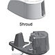 Hella Compact 2NM NaviLED Deck Mount Port & Starboard (Pair) Black Shroud, Clear Lens