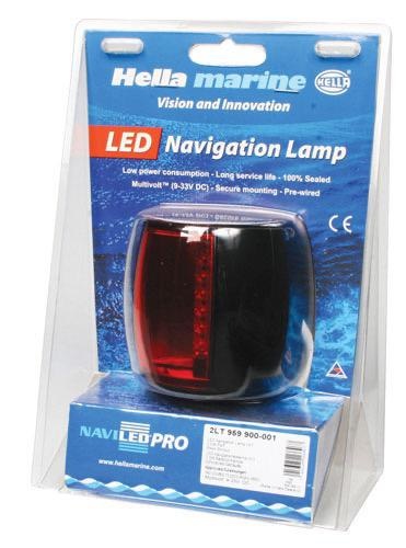 Hella 2NM NaviLED PRO Stern Navigation Lamp - Black Shroud