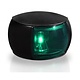Hella Compact 2NM NaviLED Starboard Navigation Lamp - Black Shroud, Coloured Lens 120mm Cable