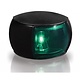Hella Compact 2NM NaviLED Starboard Navigation Lamp - Black Shroud, Coloured Lens 2.5m Cable