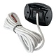 Hella Compact 2NM NaviLED Starboard Navigation Lamp - Black Shroud, Coloured Lens 2.5m Cable