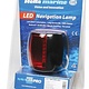 Hella 2NM NaviLED PRO - Port Navigation Lamp - Black Shroud, Red Lens
