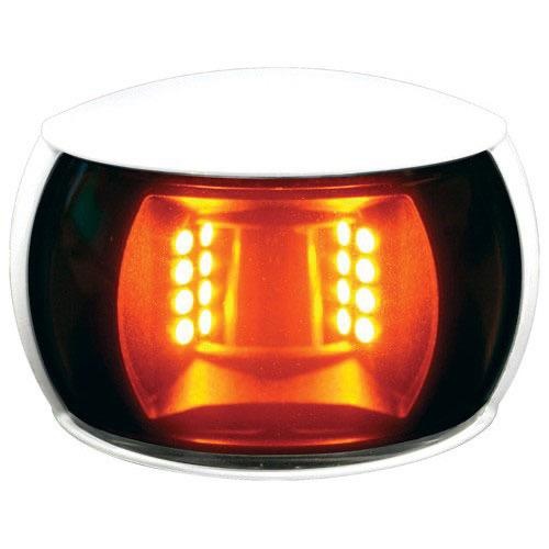 Hella 2NM NaviLED Towing Navigation Lamp - White Shroud - Amber Lens (120mm Cable)