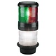 Aquasignal Series 40 Navigation Light Black Housing Tricolour + All Round White 24V