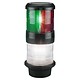 Aquasignal Series 40 Navigation Light Black Housing Tricolour + All Round White 12V