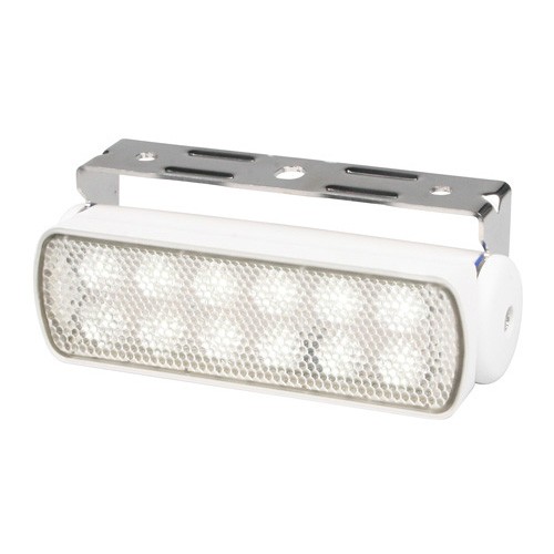 Hella Sea Hawk LED Flood, White, SPREAD, W, 12VDC