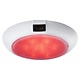 Aquasignal Colombo 12V LED Dome Light White/Red With Switch White Housing