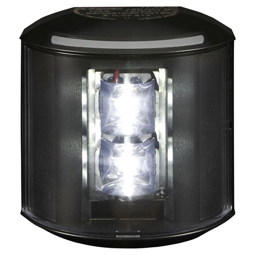 Aquasignal Series 43 LED Navigation Light Black Housing Stern 12/24V