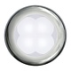 Hella Round Slim Line WHITE LIGHT ROUND* LED Statin stainless steel rim Lamps 24V