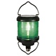 Aquasignal Series 40 Navigation Light Black Housing Hoistable All Round Green 24V