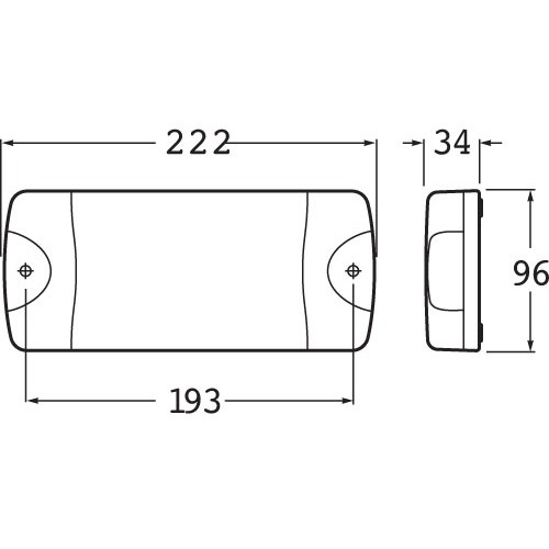 Hella DuraLed Combination Lamp