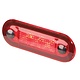Hella Red Light LED Courtesy Red Lens 12V