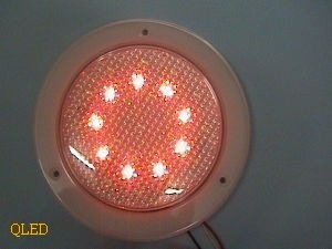 QLED Ext 12v Wht Recess Wht21Red9 132mm