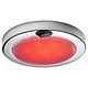 Aquasignal Colombo 12V LED Dome Light White/Red With Switch Stainless Steel Housing
