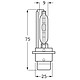Hella Xenon Gas Discharge Globe - D2S, Colour Match (5000K), 85V, 35W