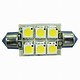 Marine LED Solutions 42mm Festoon 6 LEDs 8-30V DC