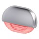 Hella Easy Fit Led Step Lamp Red White Satin Chrome Cap
