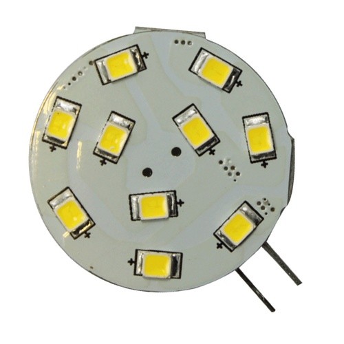 Marine LED Solutions G4 10 LED Halogen Replacement Side Pins 10-30V DC