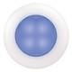 Hella Blue Light LED Courtesy White plastic rim Lamp 12V