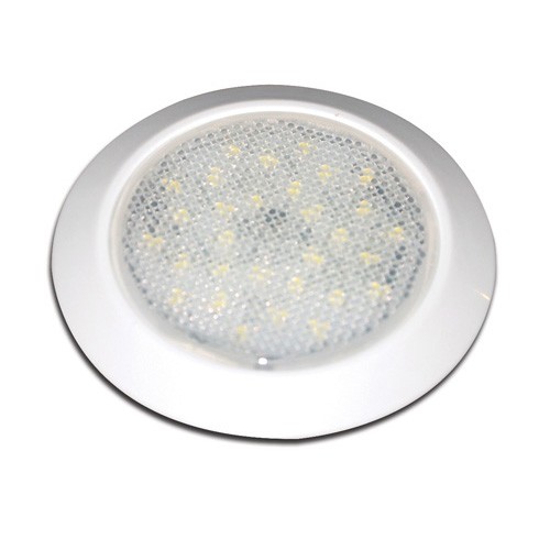 QLED Ext.Dome White 2 Wire {30 LED} 12v